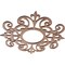 Ekena Millwork Dijon Wood Fretwork Pierced Ceiling Medallion, Wood (Paint Grade), 16"OD x 5 1/4"ID x 3/8"T CMWP16X16X0375DIMF - alternate 4